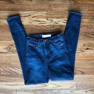 GAP true skinny super high rise jeans